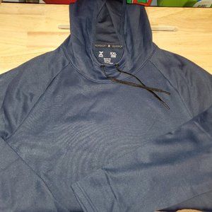 (NEVER WORN) Men's Xersion Performance Fleece Hoodie; Navy; 2XL